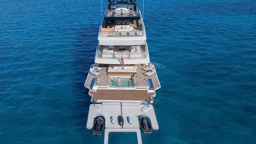 Sanlorenzo Contigo: Siêu du thuyền chạy bằng pin nhiên liệu đầu tiên thế giới hạ thủy