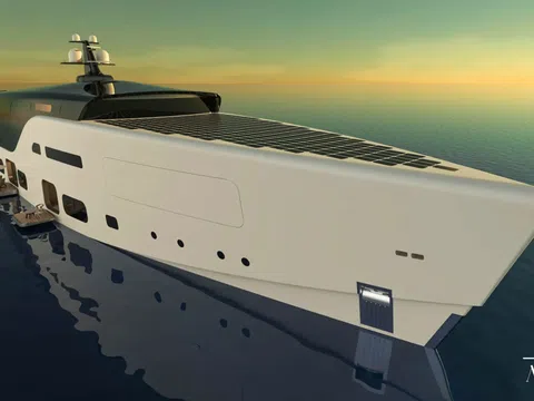 Chiêm ngưỡng siêu du thuyền Magari dài 65m tranh tài tại cuộc thi thiết kế du thuyền quốc tế
