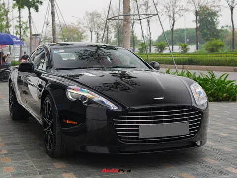 Hàng hiếm Aston Martin Rapide S được bán lại với thông tin shock: 'Xe mới 20 tỷ, giờ bán lại hơn 5 tỷ'